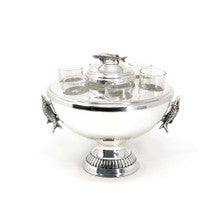 Silver Fish 6 Shot-Glass Server