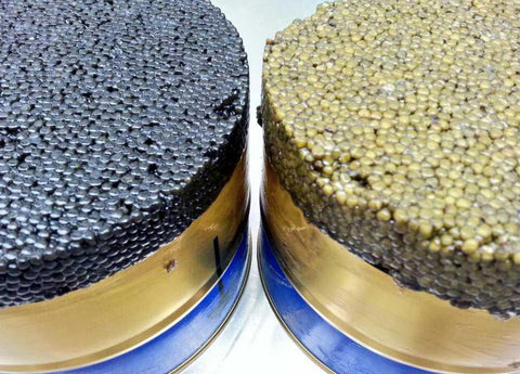 How is the quality of caviar graded?