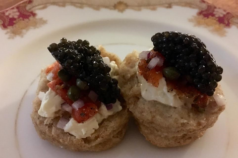 Osetra Caviar with Biscuits Recipe