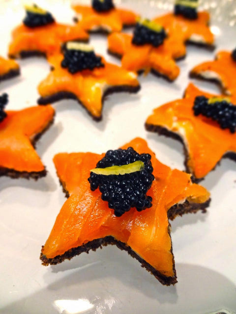 Smoked Salmon Canapes Recipe