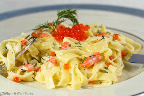 Smoked Salmon, Dill, and Caviar Recipe