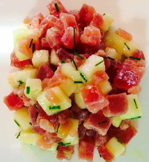 Mojama & Apple Salad