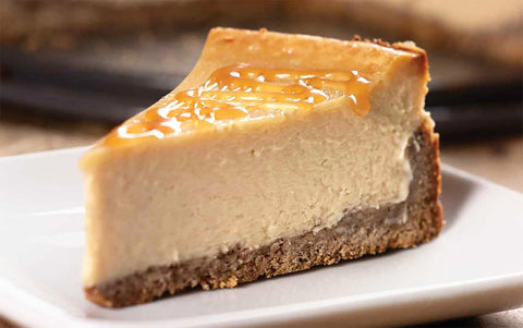 Cheesecake with White Truffle Honey