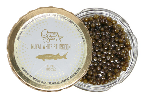 The Luxury of Royal White Sturgeon Caviar