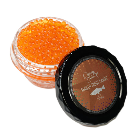 Bourbon Barrel Smoked Trout Roe