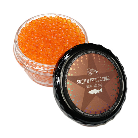 Bourbon Barrel Smoked Trout Roe
