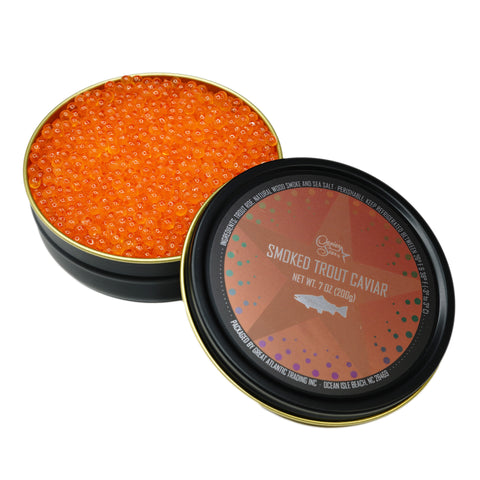 Bourbon Barrel Smoked Trout Roe