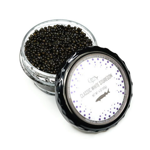 Classic California White Sturgeon Caviar