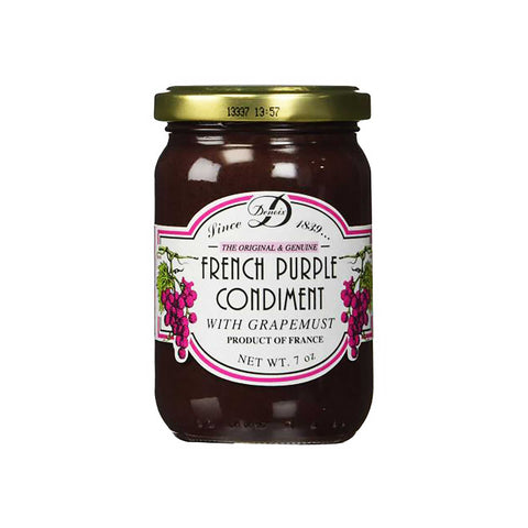 French Purple Condiment Mustard with Grape Must