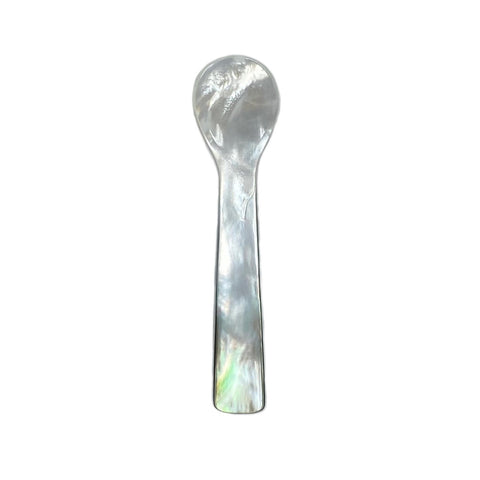 Black Mother of Pearl Serving Spoon 3.5 Inch
