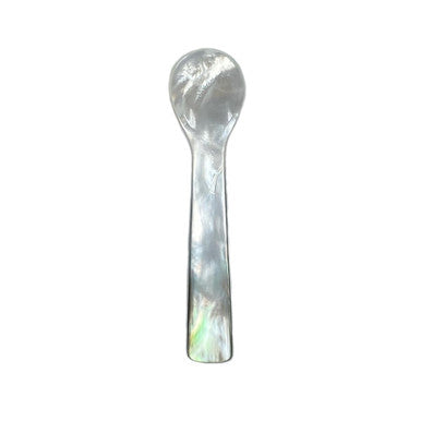Black Mother of Pearl Serving Spoon 3.5 Inch