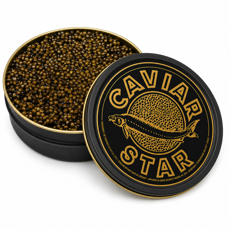 VIP Kaluga Hybrid Caviar "OT" Tin (250g)