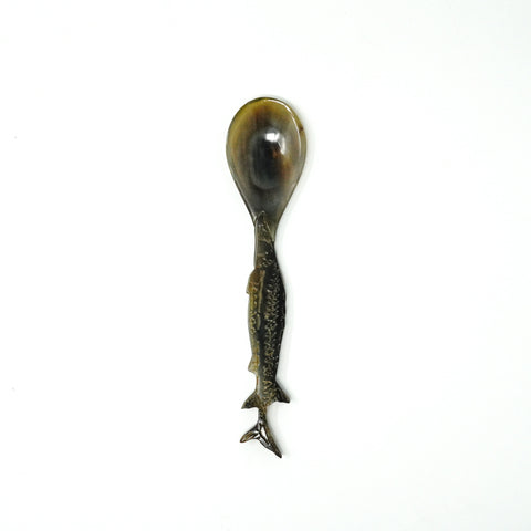 Horn Caviar Spoon Sturgeon Handle
