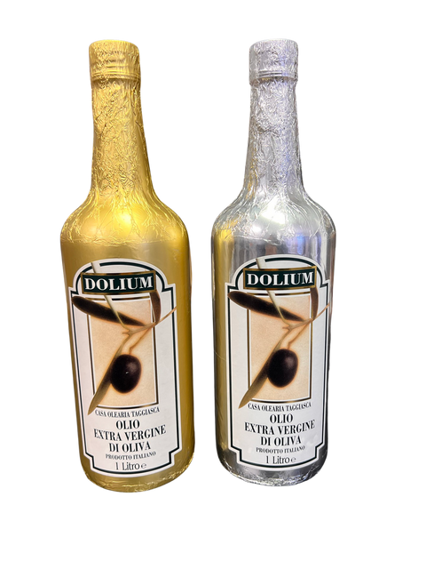 Dolium gold and silver olive oils