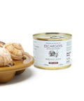 2 Dozen canned finest quality burgundy escargot, 2 dozen, meats in bouillon.