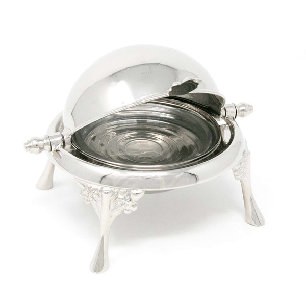 Stainless Roll Top Caviar Server, Rotating Butter Dish – Caviar Star