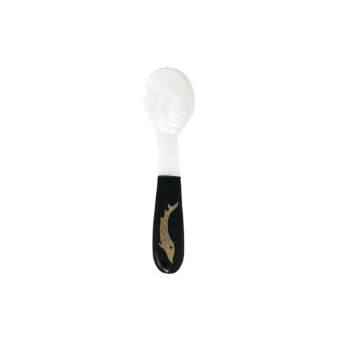 Shell and Horn Sturgeon Caviar Spoon