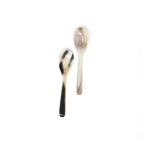 Natural Horn Serving Spoon, 4.75 Inch