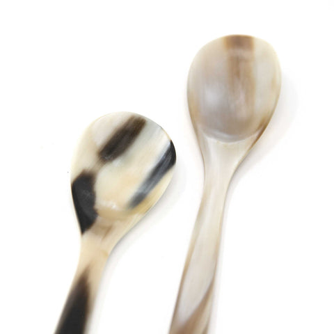 Natural Horn Serving Spoon, 4.75 Inch
