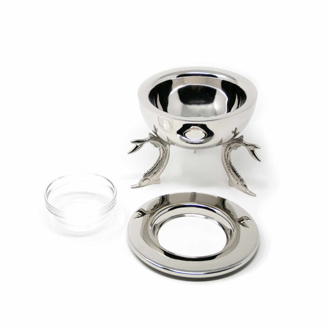 Insulated Sturgeon Caviar Server, Stainless Steel