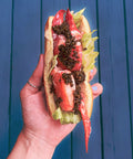 Lobster roll with Kaluga Hybrid Caviar