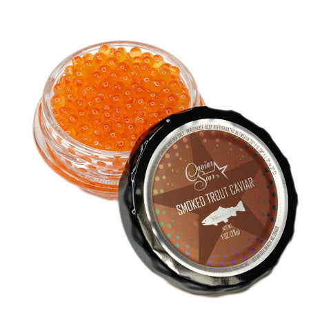 Bourbon Barrel Smoked Trout Roe