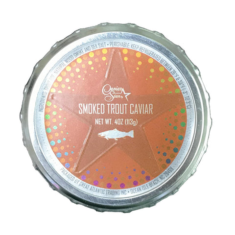 Bourbon Barrel Smoked Trout Roe