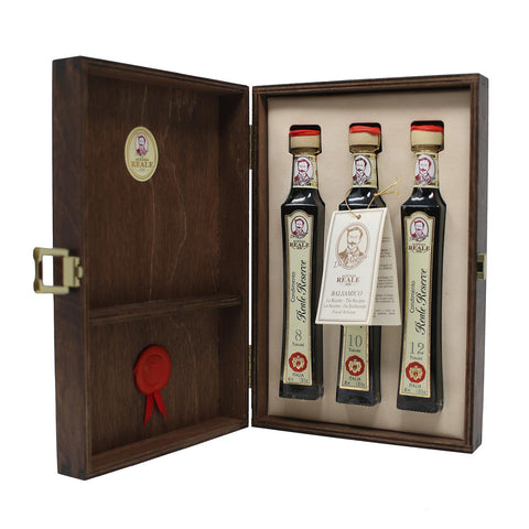 8, 10 and 12 Year Aged Balsamic Vinegar Gift box