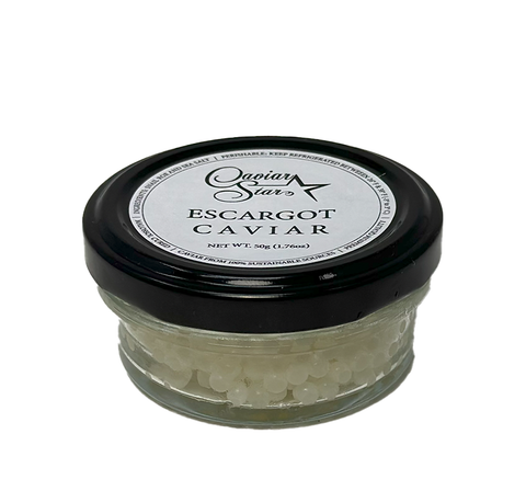 White Escargot Snail Caviar